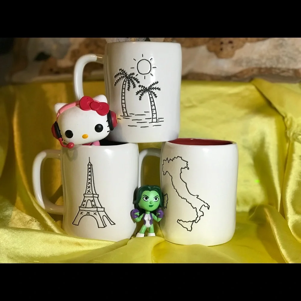 Rae Dunn mugs - Picture 1 of 2